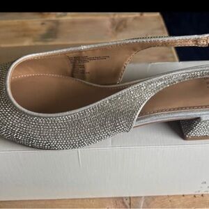 Sparkling Silver Women's Heels